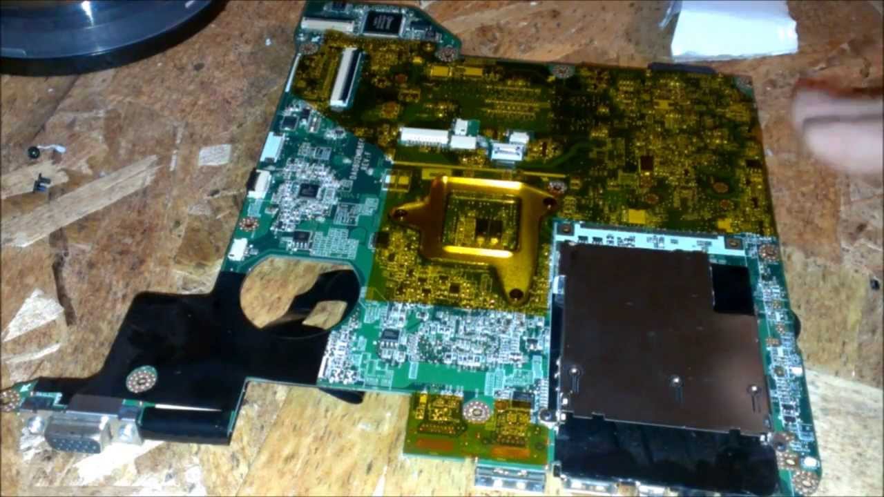 Reflowing laptop GPU