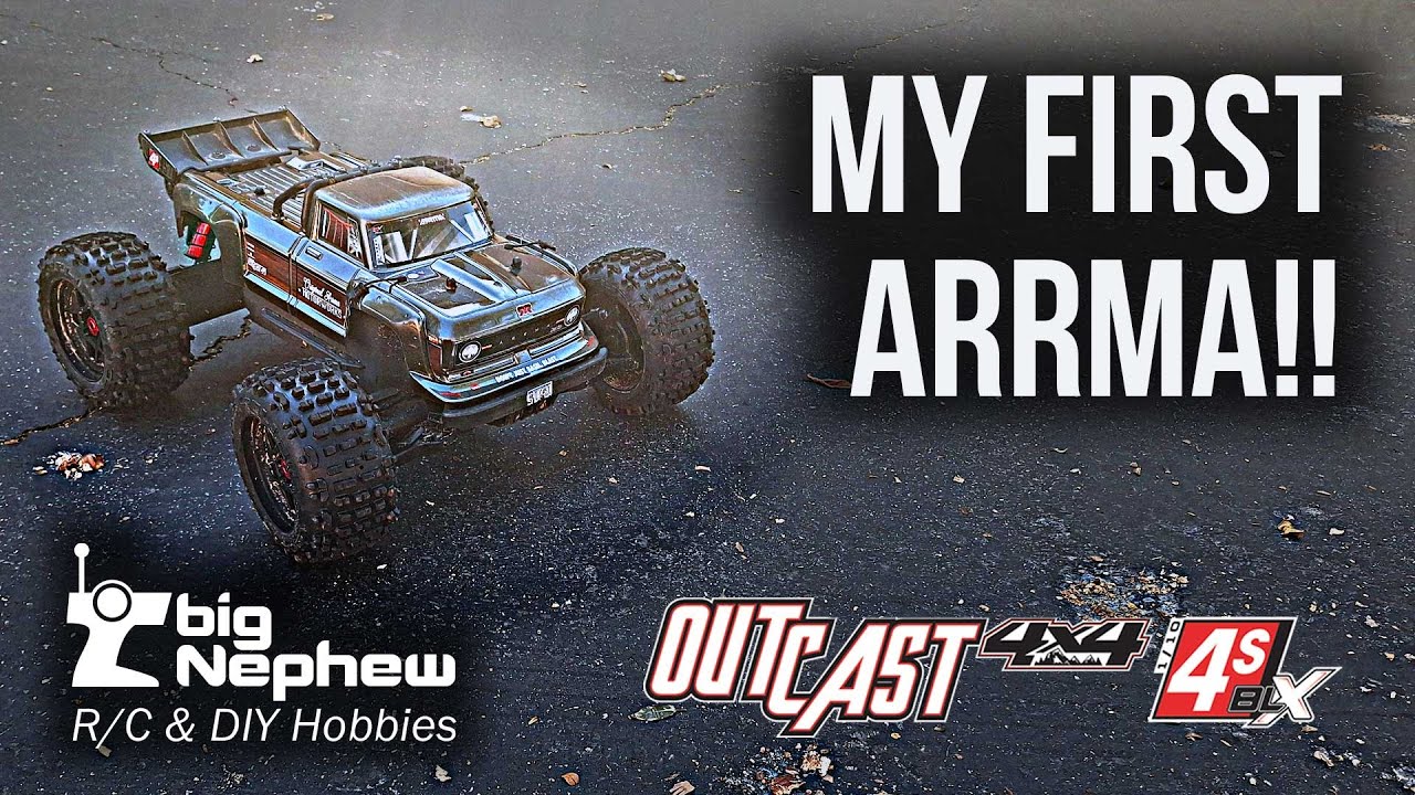 FIRST TIME Driving the ARRMA Outcast 4S… I Was NOT Ready!!!