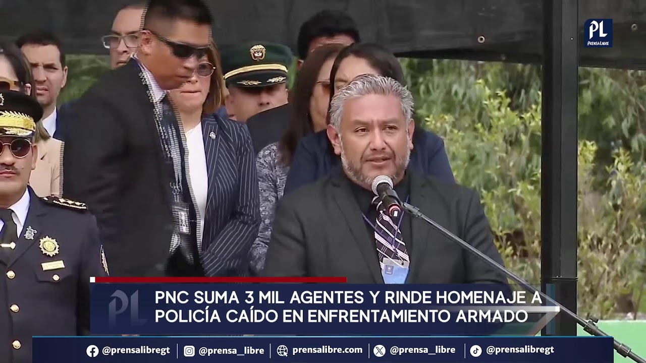 PNC tendr&aacute; 3 mil nuevos agentes para reforzar seguridad en zonas rojas de Ciudad de Guatemala
