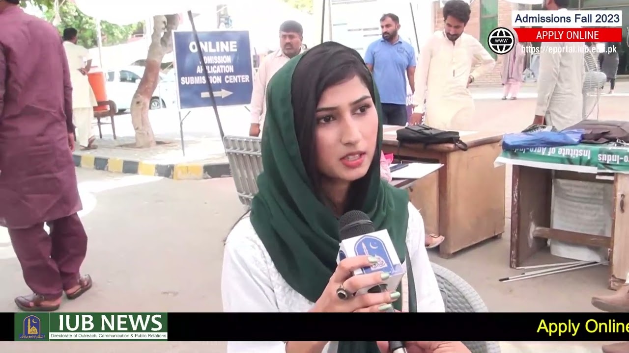 IUB News | Students Talks | Admissions Drive 2023 | Islamia University Bahawalpur | IUB