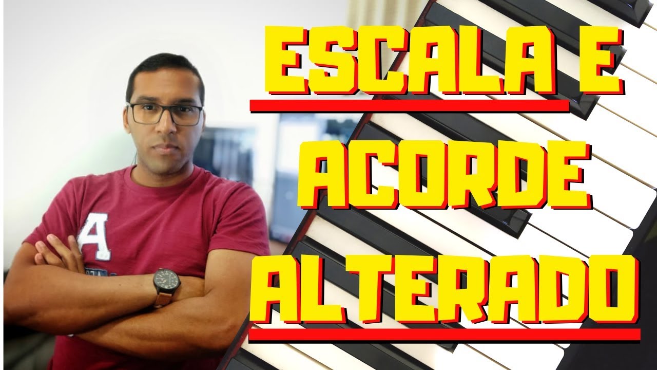 🎵ESCALA ALTERADA E ACORDE ALTERADO DA FORMA MAIS DESCOMPLICADA DA SUA VIDA!