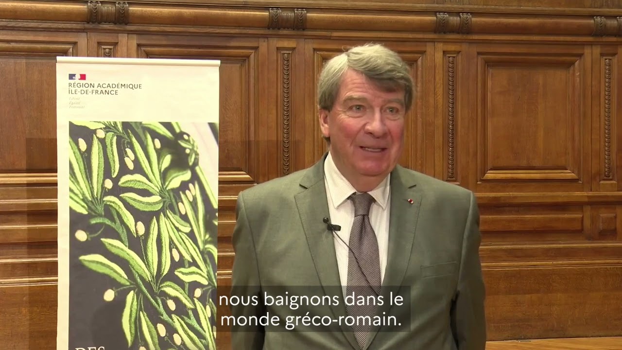 Des Académiciens en Sorbonne - Interview de Xavier Darcos