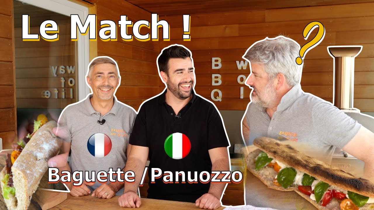 Baguette vs Panuozzo au four à Pizza ! Le Match France/Italie !!!