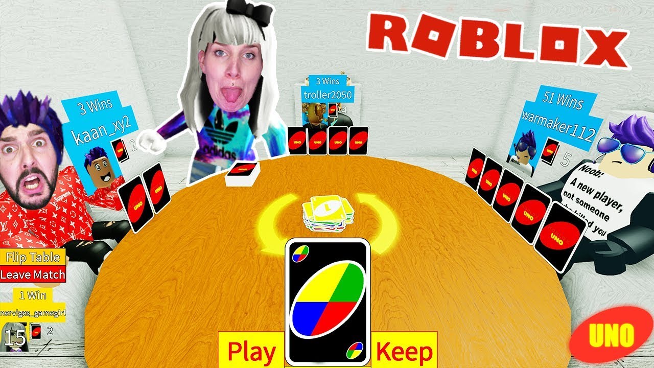 Roblox: KAAN + NINA SPIELEN EXTREME UNO BEI ROBLOX MULTIPLAYER!