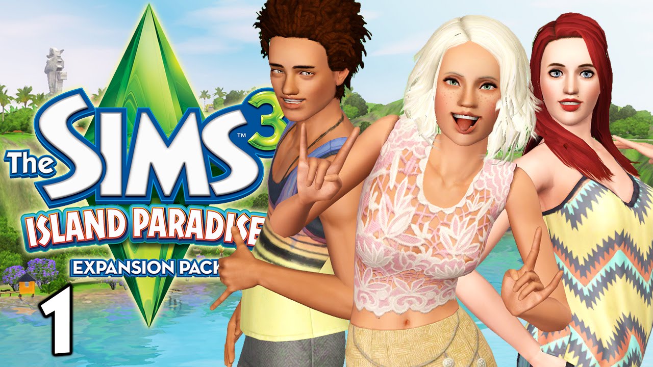 Давайте поиграем в The Sims 3 «Островной рай» — Эпизод 1 — Мы на лодке!