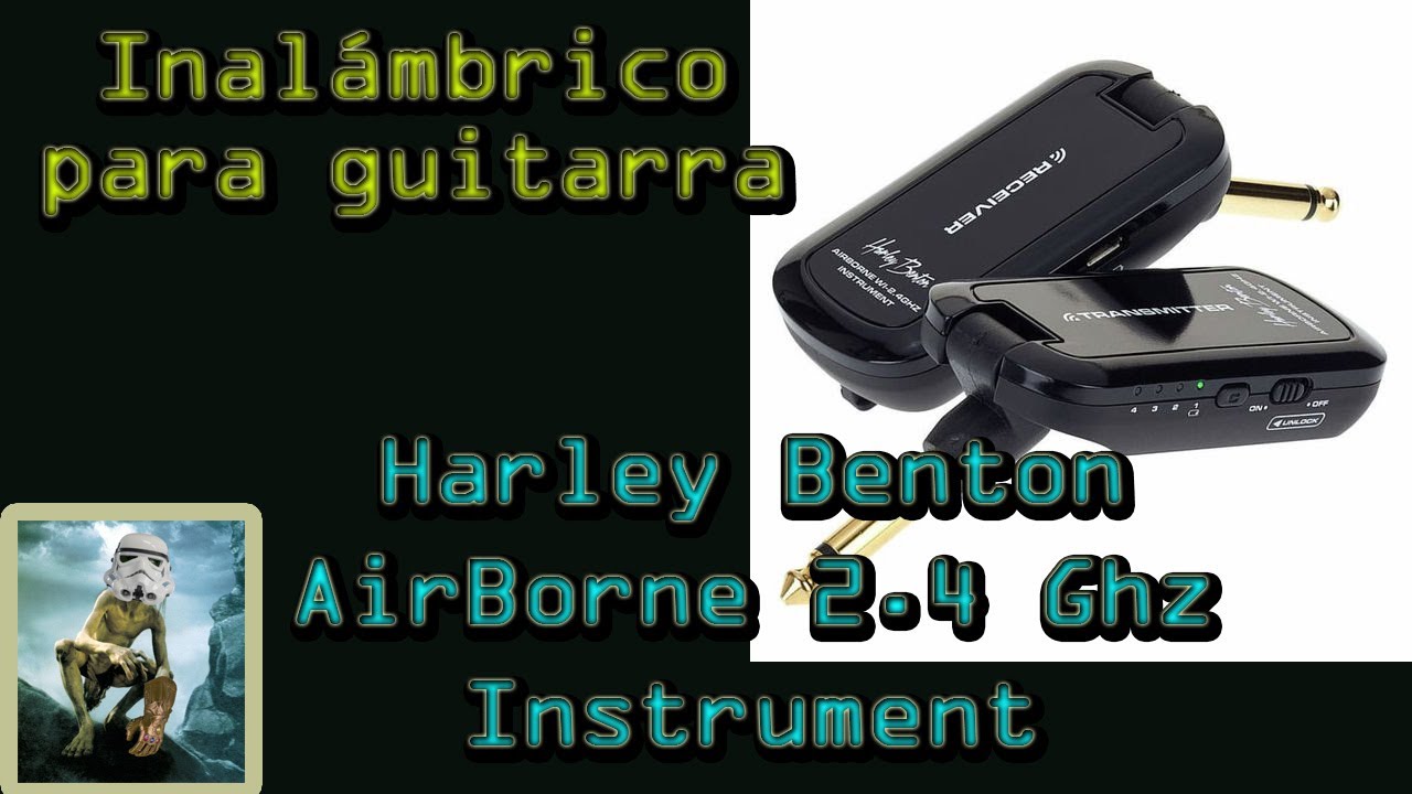 Inalámbrico para guitarra eléctrica - Harley Benton AirBorne 2.4 GHz Instrument