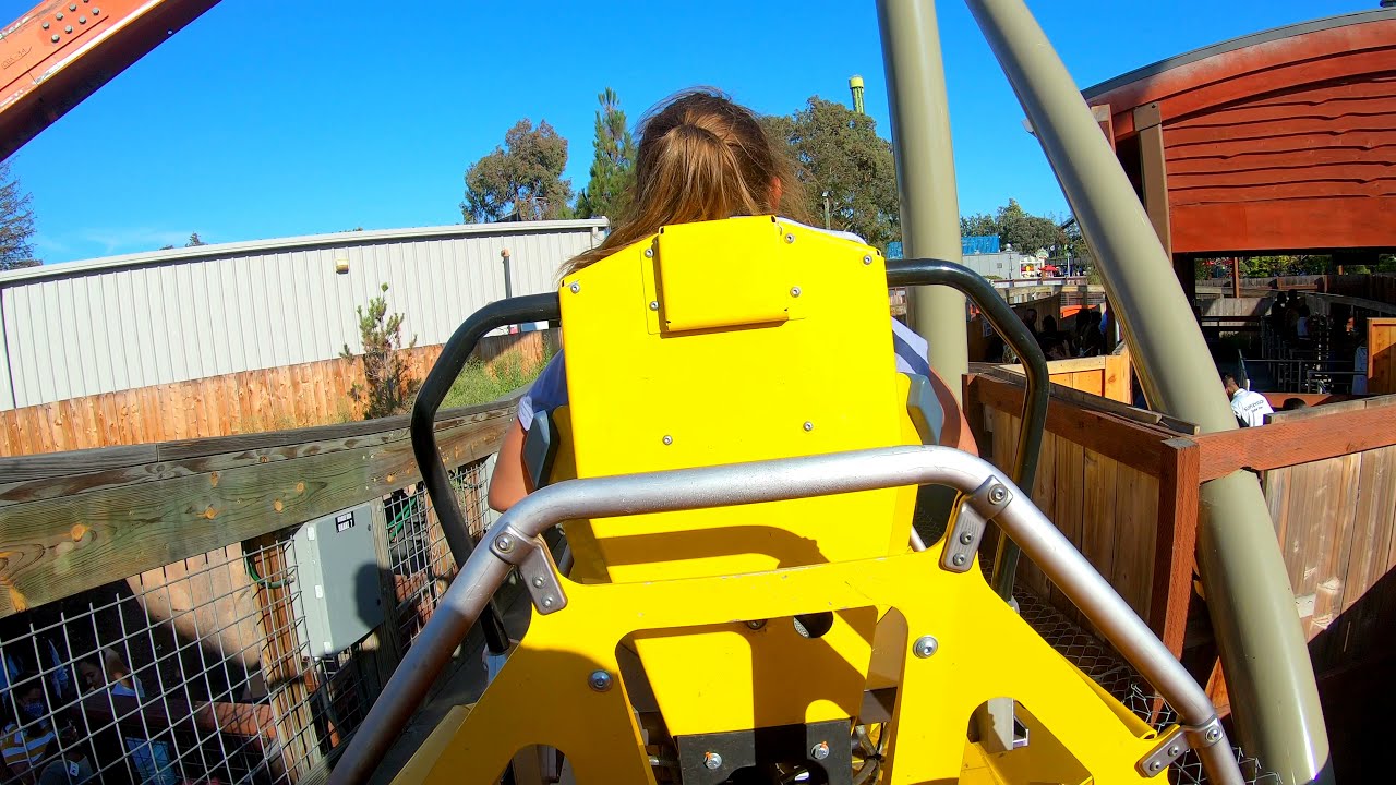California's Great America RailBlazer POV - 4K Ultra HD WWWA Productions