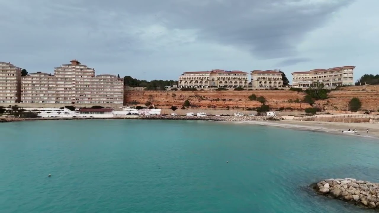 Flying over one of the most beautiful and exclusive ports in all of Mallorca 🏝️✈️ Puerto Adriano 🛥️