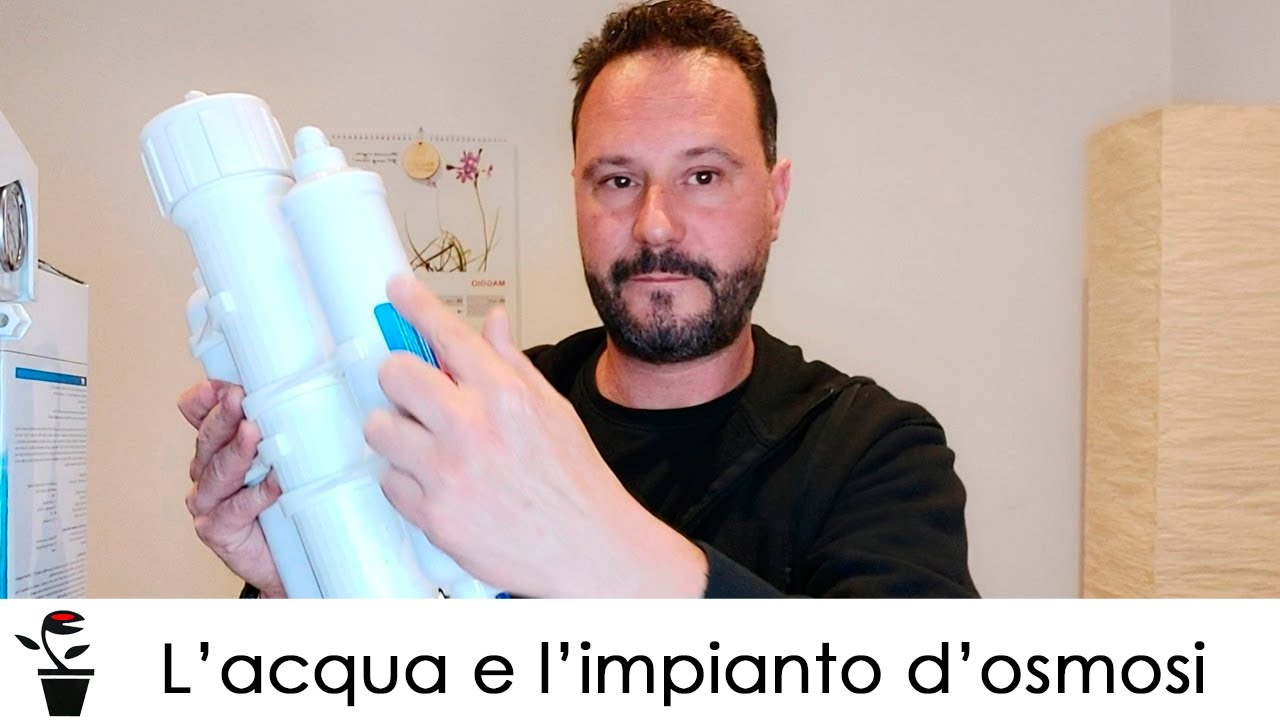 L' ACQUA IDEALE PER LE PIANTE CARNIVORE E L'IMPIANTO D'OSMOSI - TUTORIAL MONTAGGIO