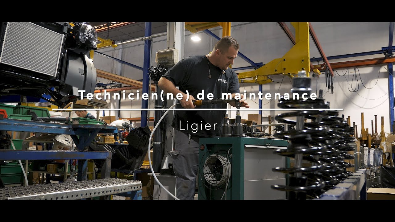 #ObjectifIndustrie | Technicien de maintenance (Ligier)