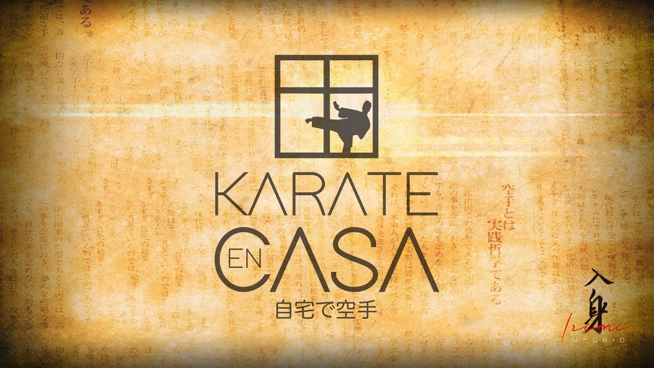Karate en Casa. Presentación