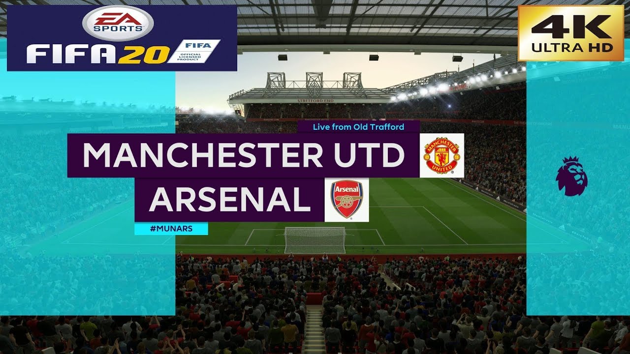 FIFA 20 (PC) Manchester United vs Arsenal | PREMIER LEAGUE MATCH PREVIEW | 30/09/2019 | 4K 60FPS
