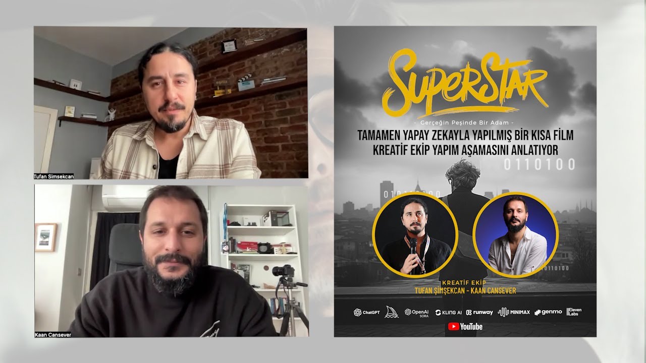 SUPERSTAR + Yapay Zeka Kısa Filmi Nasıl Yaptık?