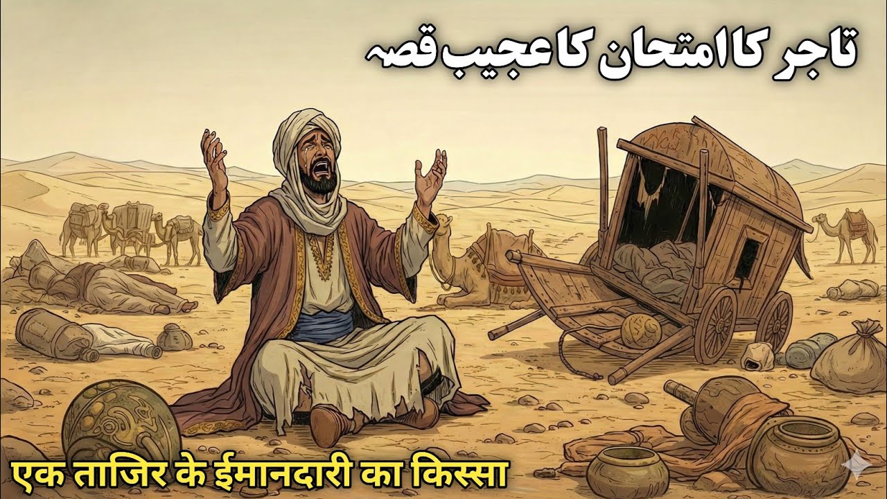 Ek Gareeb Tajir Ki  Imandari Aur Allah Per Tawakul  | Islamic Wisdom Story | Qadeem Hiqayat 