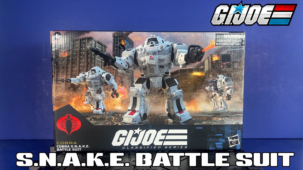 Обзор боевого костюма G.I. Joe Classified # 162 Cobra S.N.A.K.E.