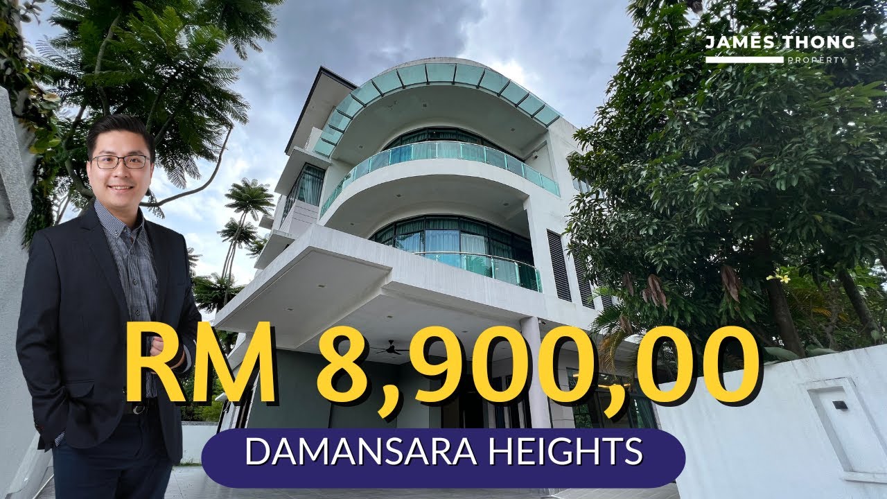 House Tour 6 : RM 8,900,000 l 3 Storey Modern Bungalow in Damansara Heights , Kuala Lumpur