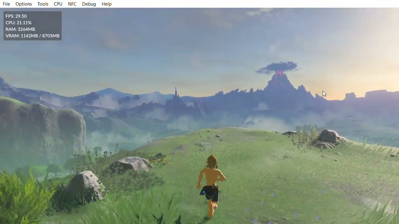 Gaming on Lenovo Yoga 7i 16IML - TLOZ: Breath of the Wild
