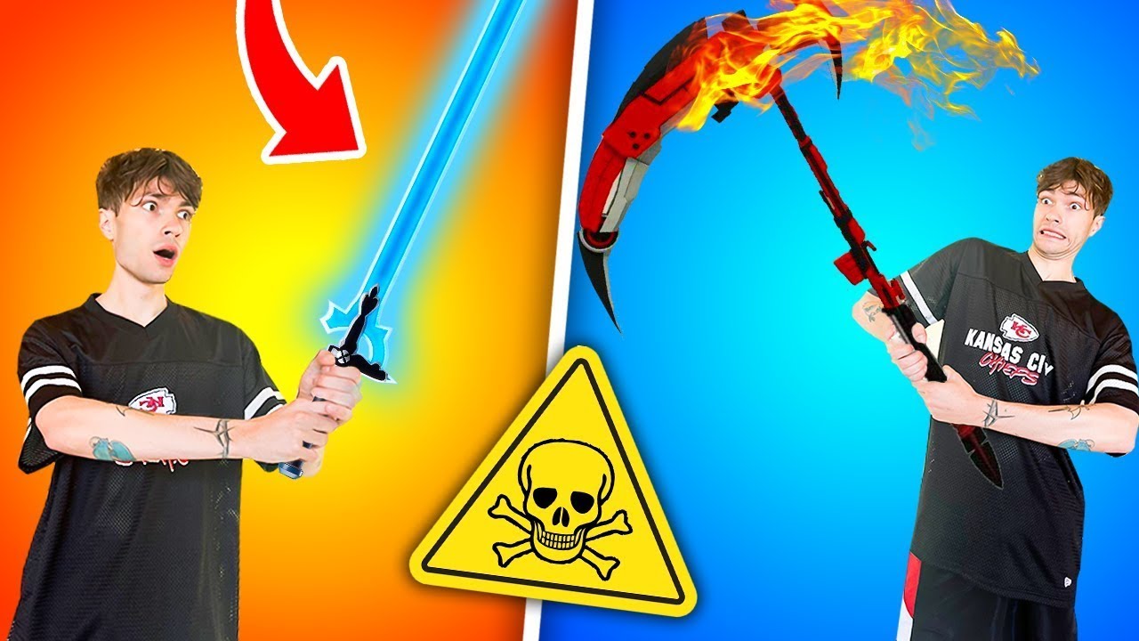 Je TEST les meilleures ARMES animés !!! (Elles sont incroyables)