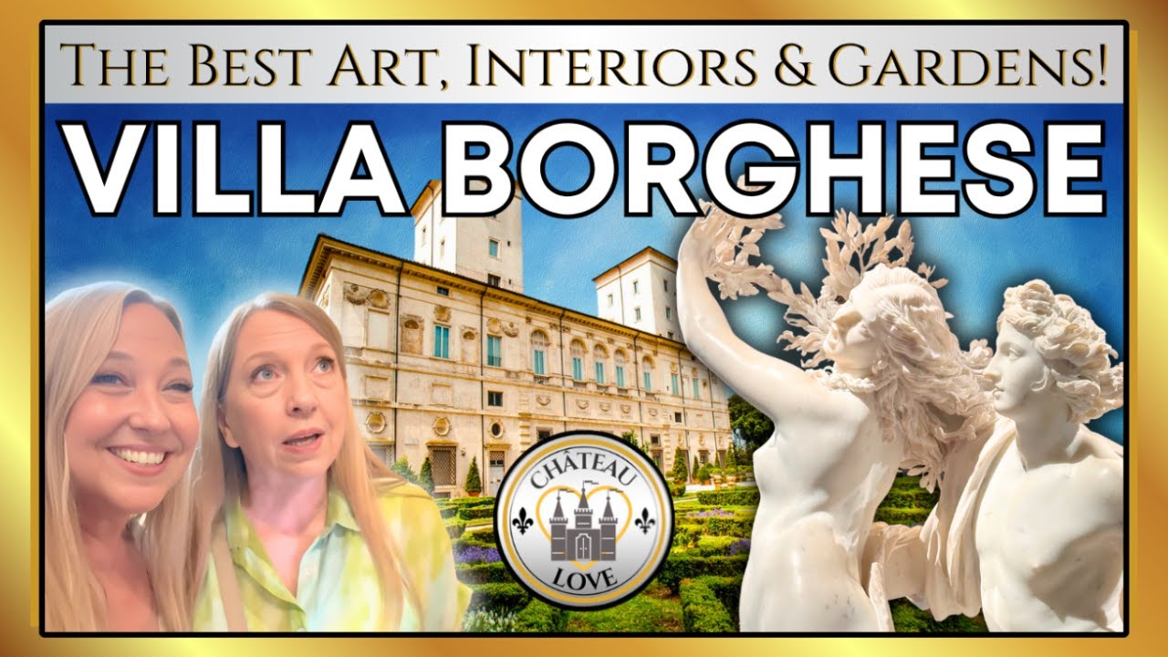 We Spent a Day at Dreamy VILLA BORGHESE & GALLERIA BORGHESE | Cinematic ROME Vlog 🇮🇹
