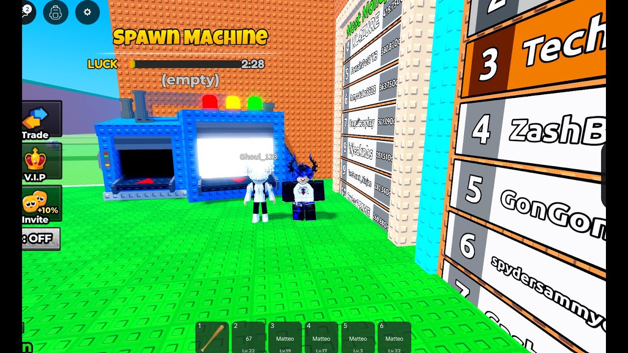 Trying to get the best thing out of the fuse in roblox escape tsunami for brainrots
