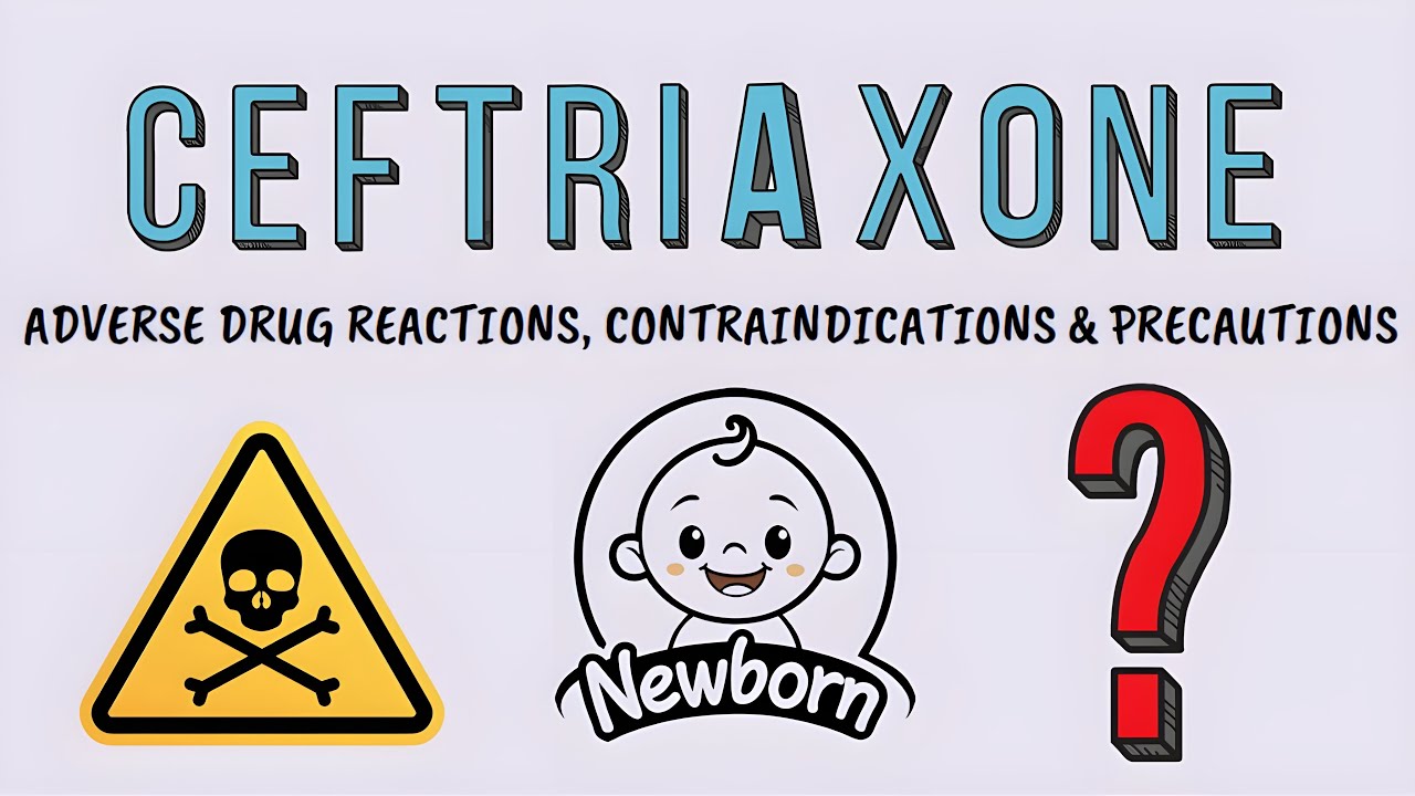 Ceftriaxone | Adverse Drug Reactions, Contraindications & Precautions