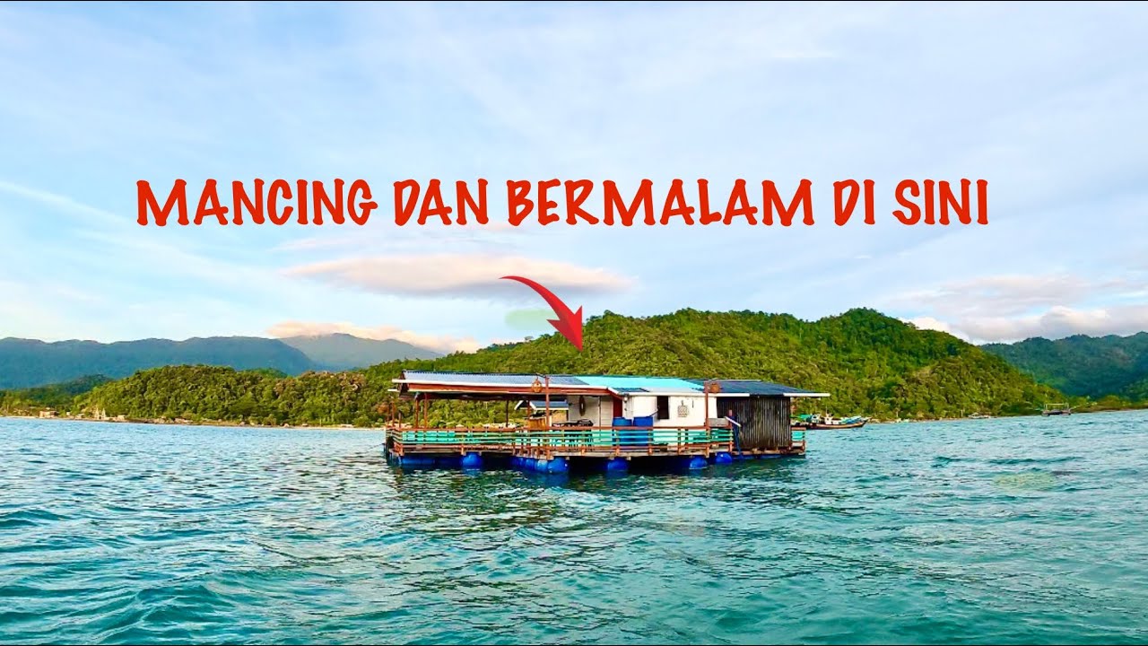 SERUNYA MANCING DAN CAMPING DI GUBUK TENGAH LAUT !! HASILNYA LANGSUNG DI MASAK & KAMI MAKAN BERSAMA