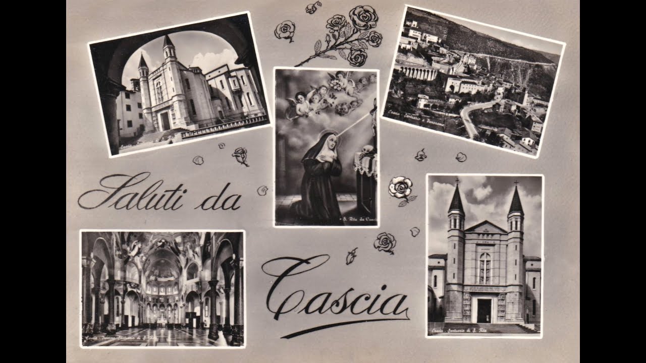 Album di antiche cartoline di Cascia (PG)
