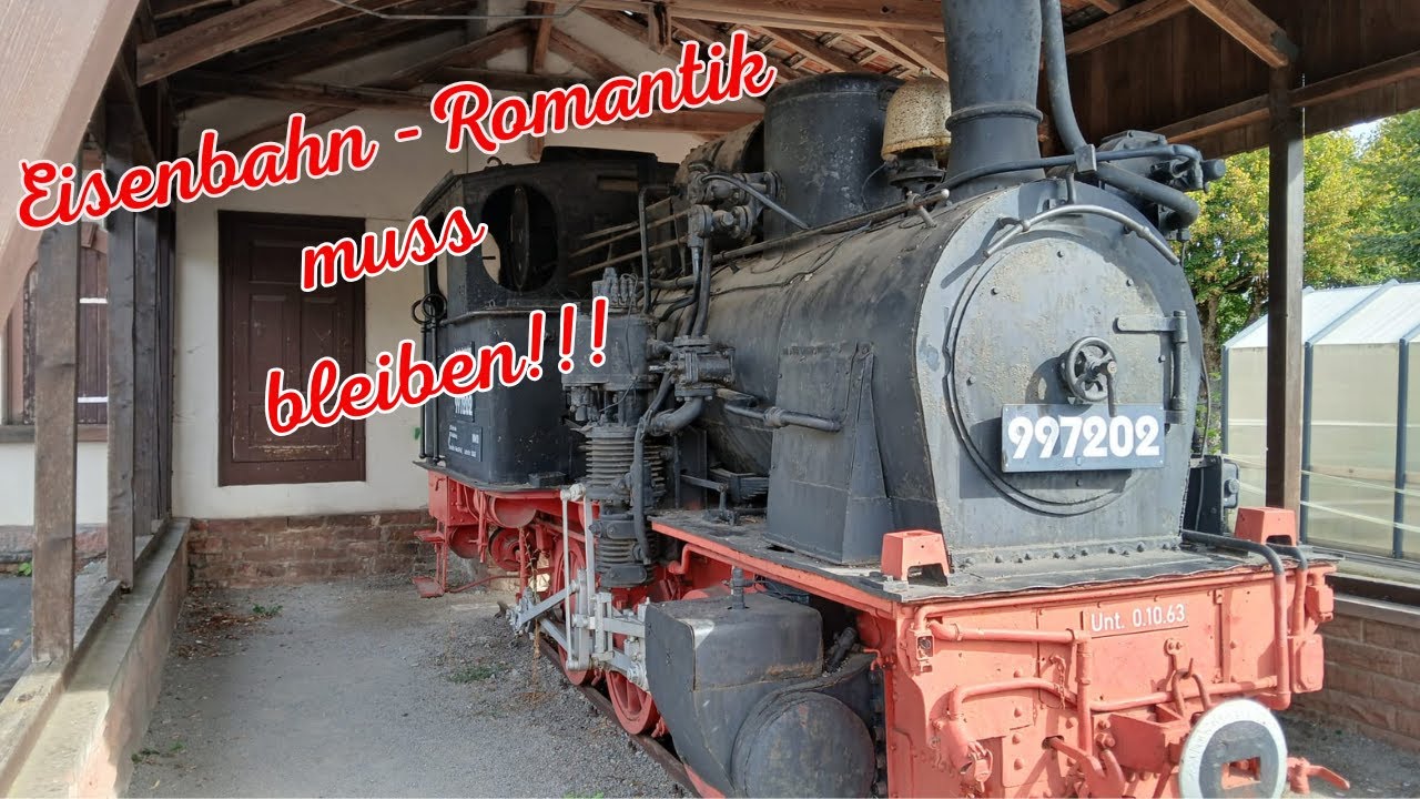 Eisenbahn Romantik muss bleiben !!!