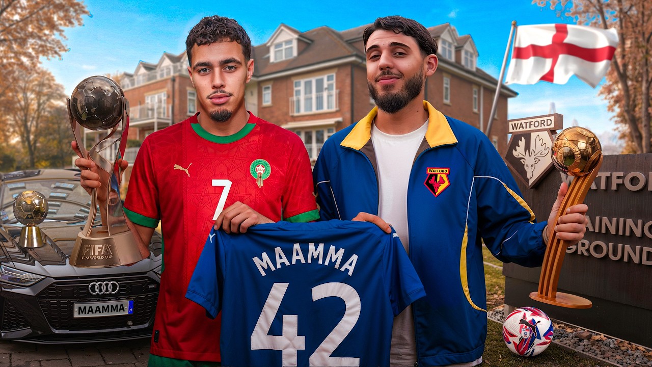 24h avec Othmane Maamma en Angleterre 🏴󠁧󠁢󠁥󠁮󠁧󠁿 ( Coupe du Monde , Can , Transfert&hellip;)