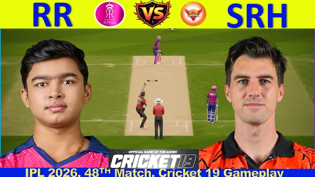 RR vs SRH 49th Match Live | IPL 2026 | RR vs SRH | Live Cricket Match Today | Rajasthan vs Hyderabad