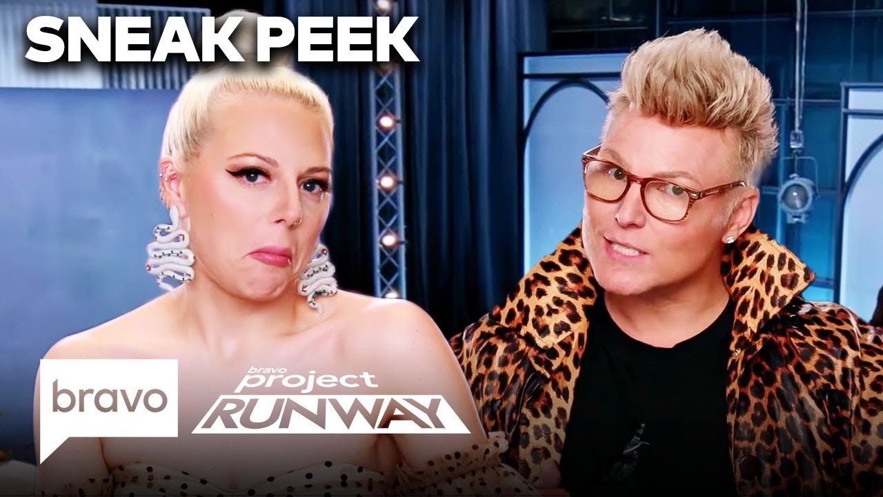 SNEAK PEEK: The All Stars Team Up For These Royal Designs | Project Runway (S20 E4) | Bravo