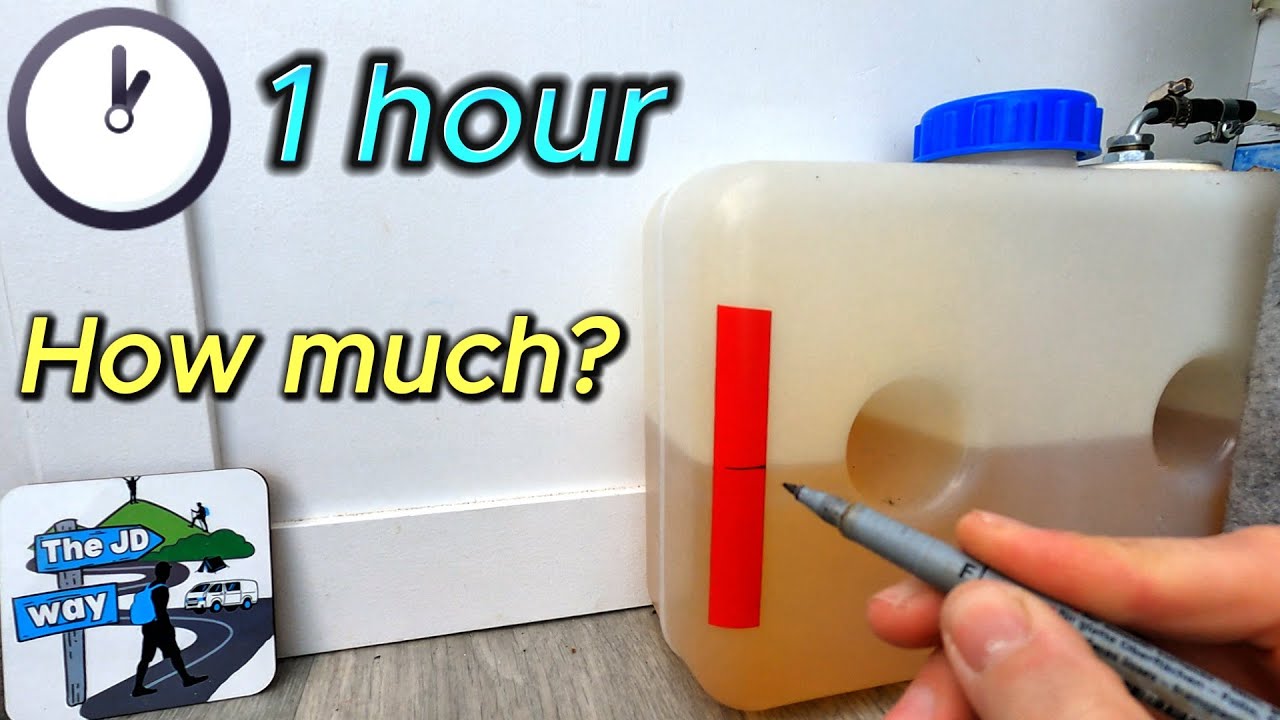 How much Diesel does my heater use in 1 Hour? Now i know