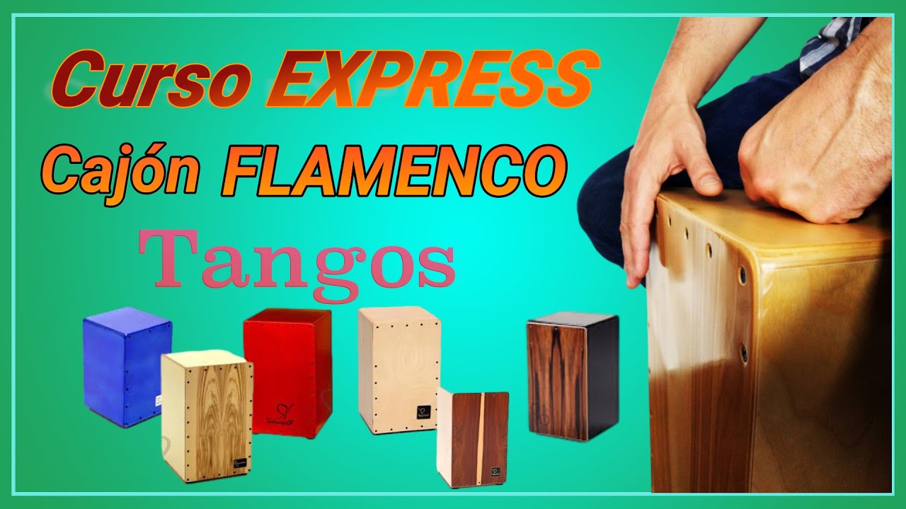El cajón flamenco en los Tangos. EXPRÉSS ✅
