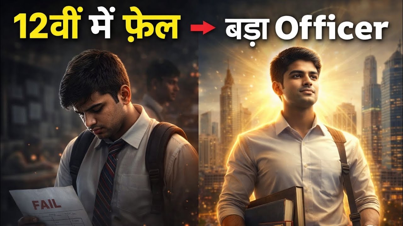 12वीं में फेल हुआ लड़का | Never Give Up | Motivational Story” ✅