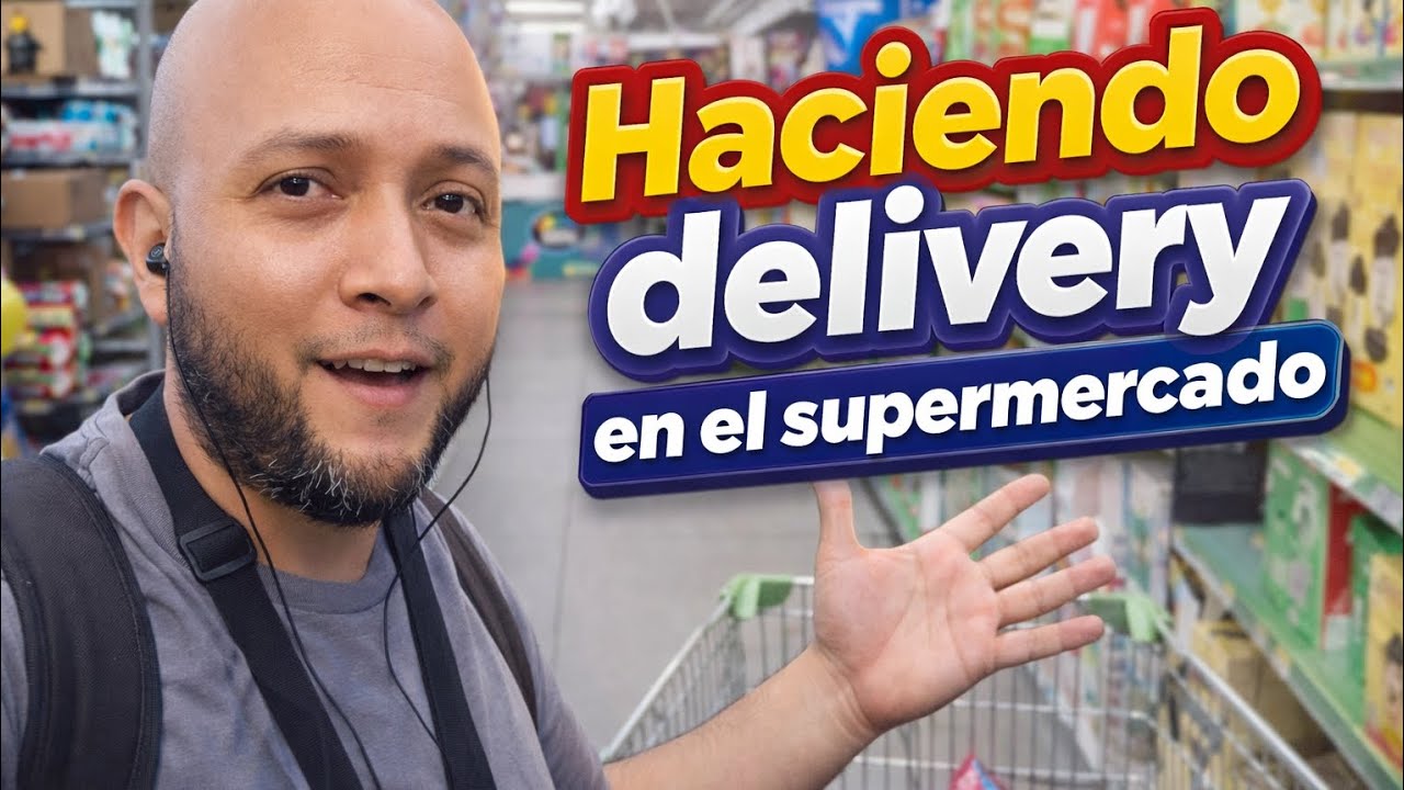 Un día haciendo delivery en el supermercado 🛒💸