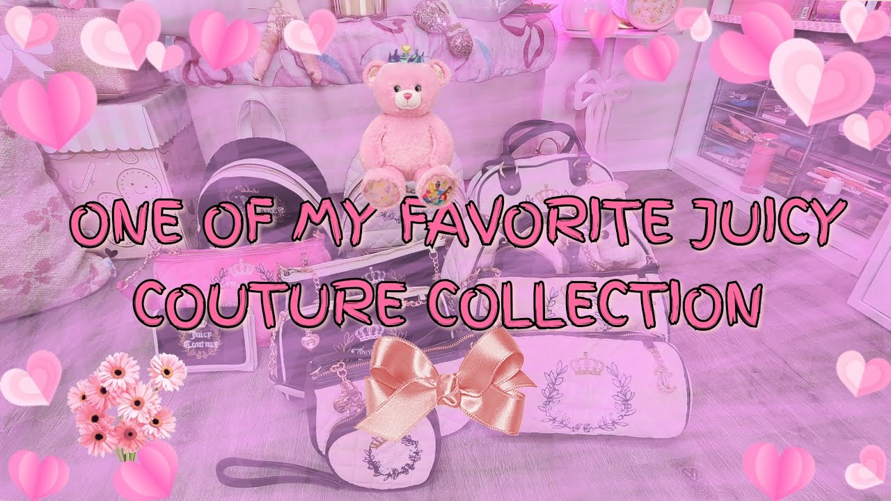 🎀My Favorite Juicy Couture Collection 🎀 #juicycouture  #favoritepurse 