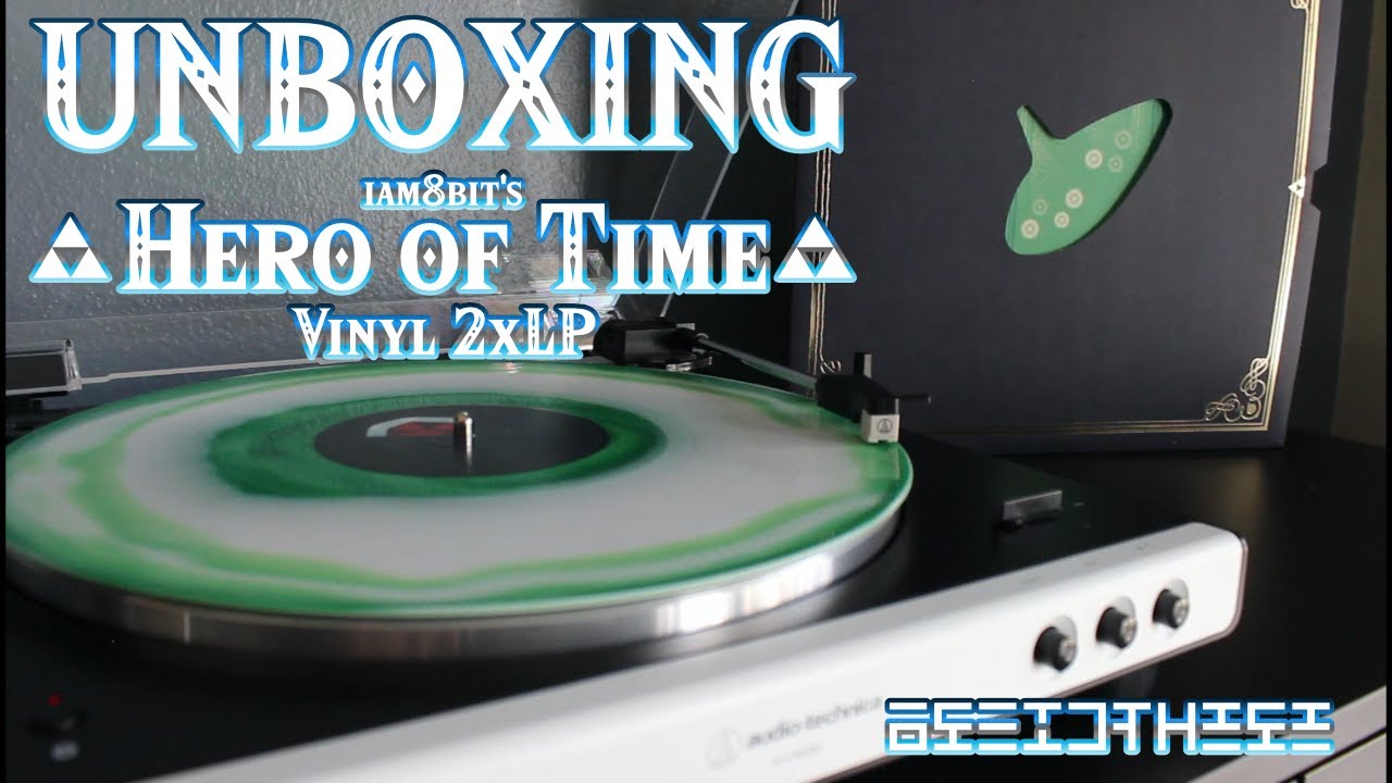 UNBOXING | Hero of Time Vinyl LP (Music from The Legend of Zelda Ocarina of Time) (iam8bit)