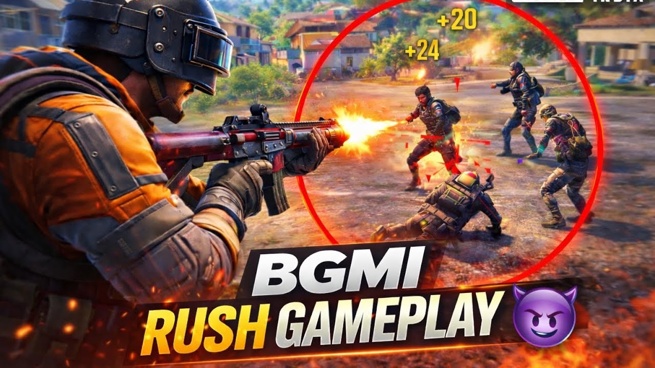 Livik Map Squad Rush | Intense Kill Compilation | BGMI