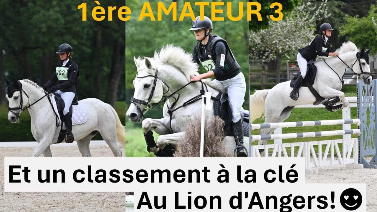 CONCOURS | CCE AMATEUR 3 Le Lion d’Angers🏅