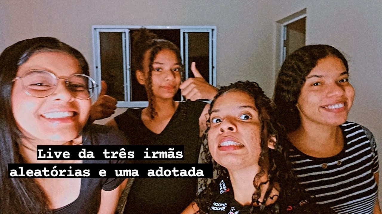 🔴 LIVE DA TRÊS IRMÃS ALEATÓRIAS /  FAZENDO PIPOCA DOCE