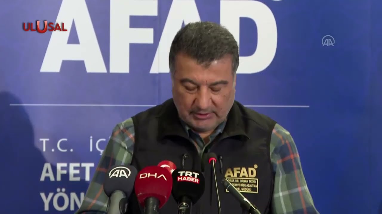 AFAD' dan dikkat &ccedil;eken deprem a&ccedil;ıklaması: 
