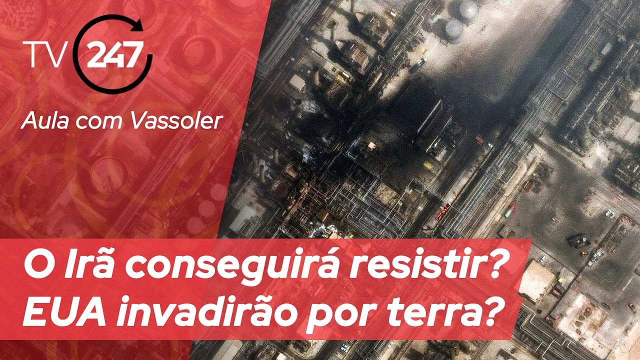 Aula com Vassoler: O Irã conseguirá resistir? EUA invadirão por terra?