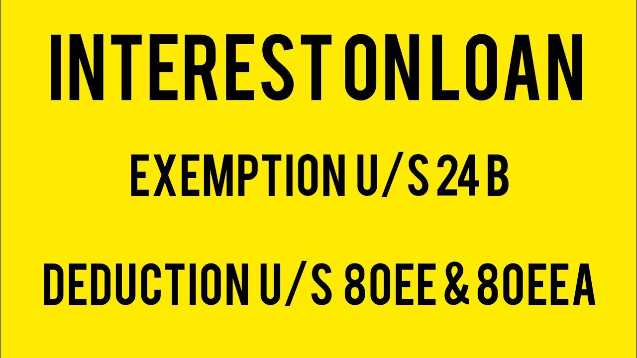 Housing loan deduction under income tax old and new tax regime