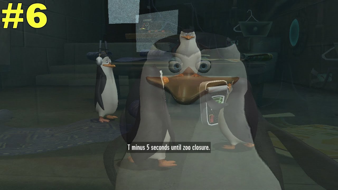 Penguins of Madagascar PS3 (Commentary) Part 6: Penguin-apult