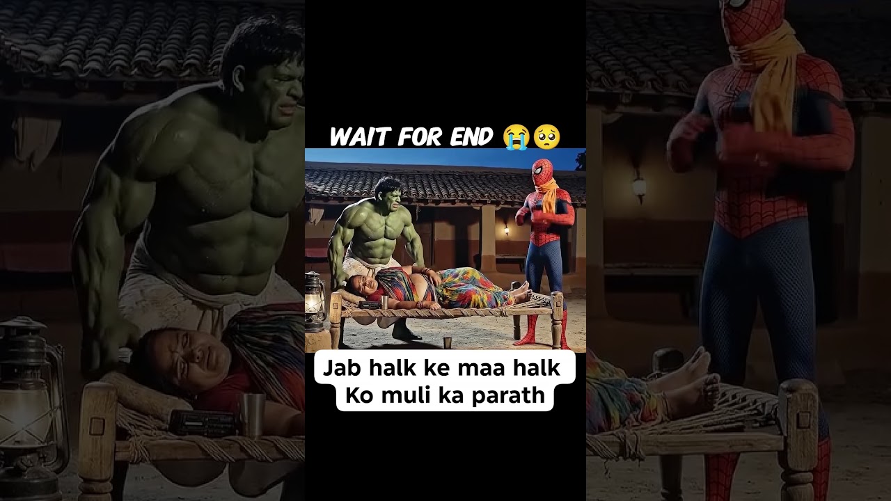 Ma ne hulk ko mulika paratha nhi dia😢