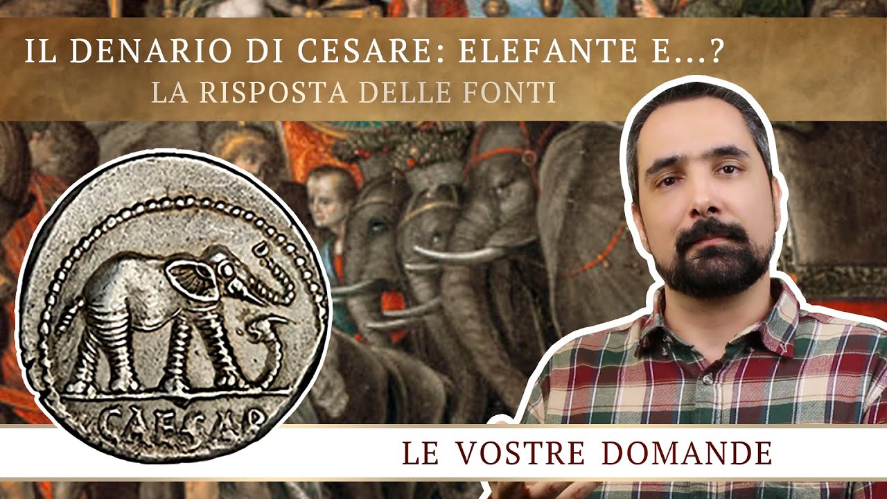 Il Denario di Cesare: Elefante e...?