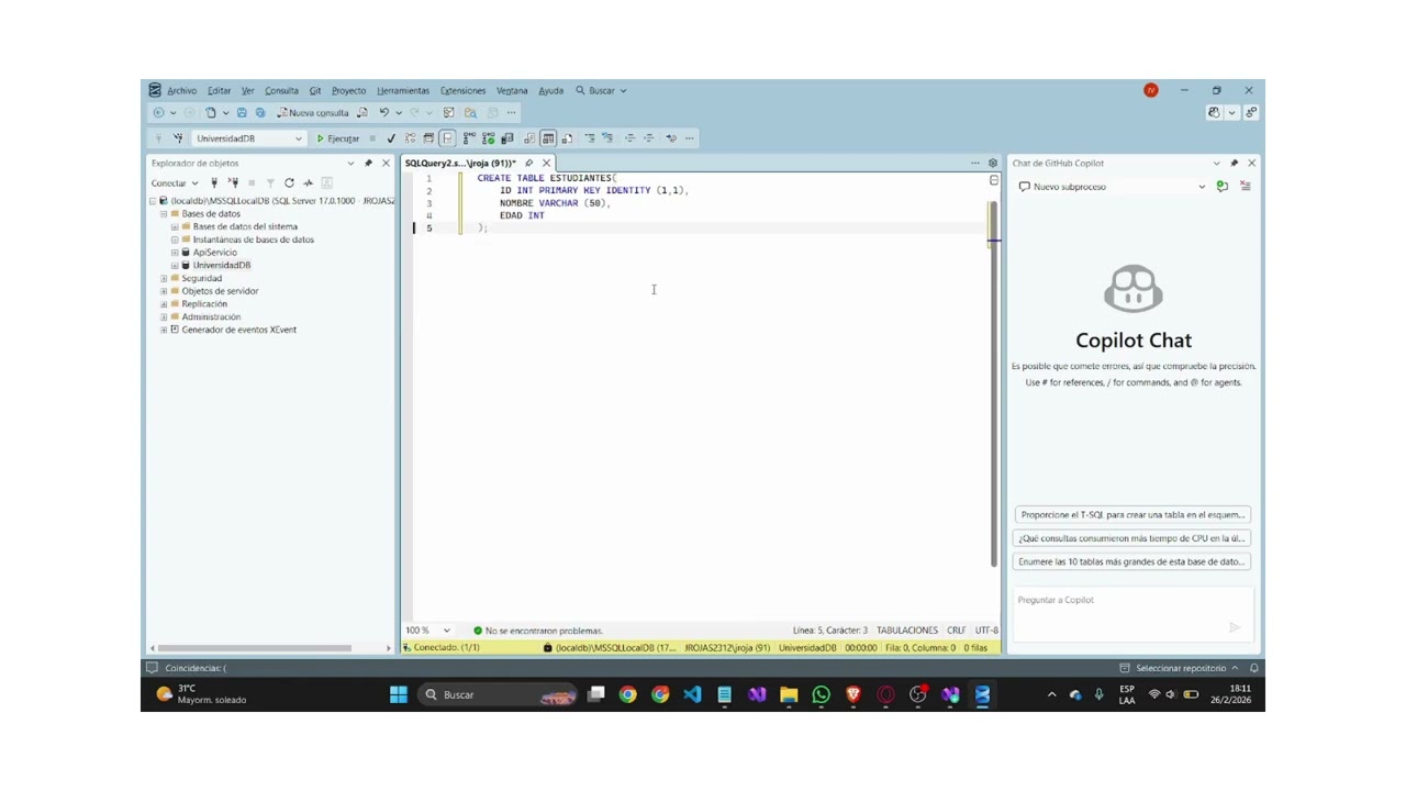Instalacion y Funcionamiento de SQL Server