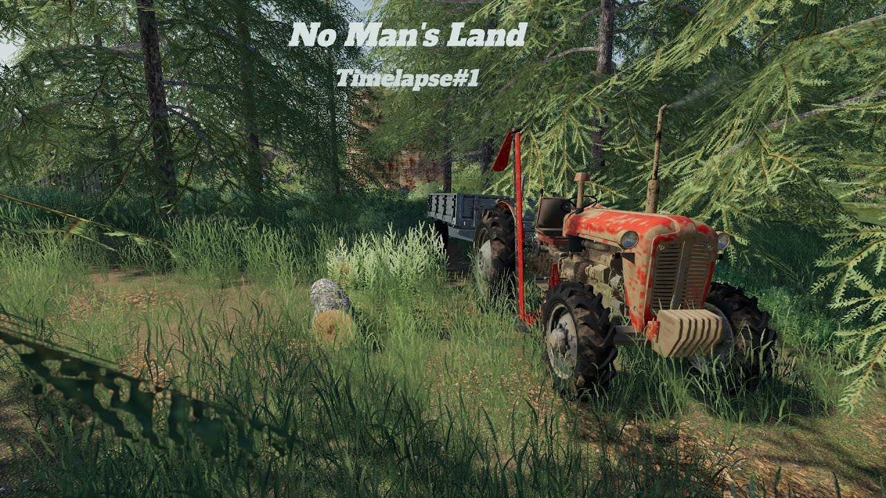 FS19 Starting with 0€ and Chainsaw/No Man's Land /4K Timelapse#1
