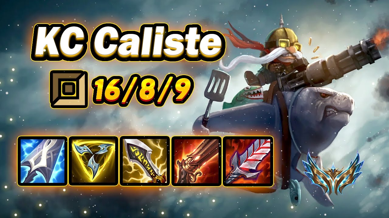 KC Caliste Corki vs Ezreal [ ADC ] - EUW Challenger Patch 25.09