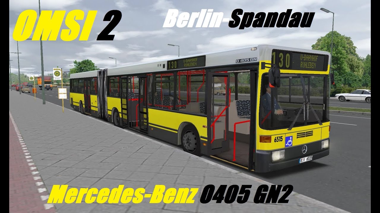 OMSI 2. Mercedes-Benz O405 GN2, Berlin-Spandau, Line 130